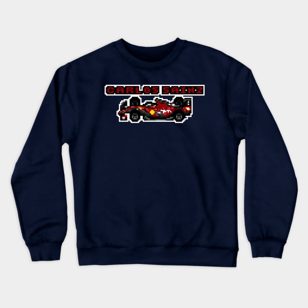 Carlos Sainz '23 Old School Crewneck Sweatshirt by SteamboatJoe